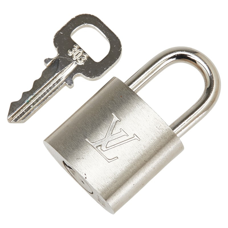 ルイ ヴィトン カデナ 南京錠 キー セット シルバー メタル レディース LOUIS VUITTON 【中古】