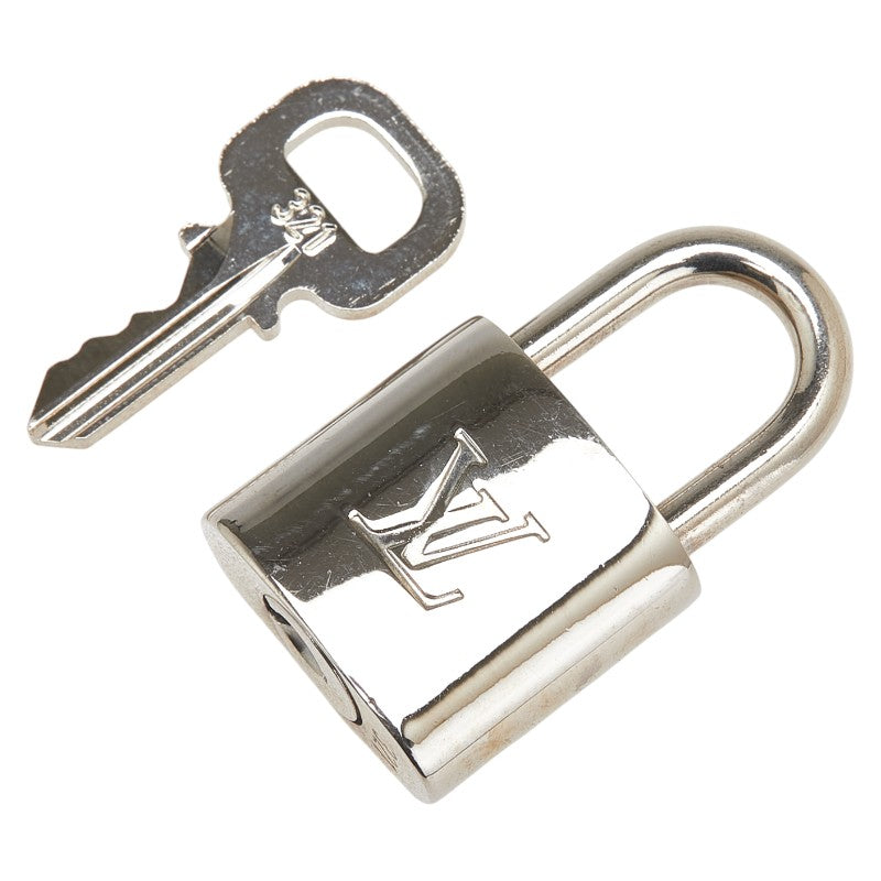 ルイ ヴィトン カデナ 南京錠 キー セット シルバー メタル レディース LOUIS VUITTON 【中古】