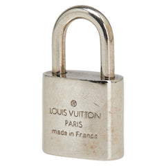 ルイ ヴィトン カデナ 南京錠 キー セット シルバー メタル レディース LOUIS VUITTON 【中古】