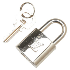 ルイ ヴィトン カデナ 南京錠 キー セット シルバー メタル レディース LOUIS VUITTON 【中古】