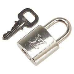 ルイ ヴィトン カデナ 南京錠 キー セット シルバー メタル レディース LOUIS VUITTON 【中古】