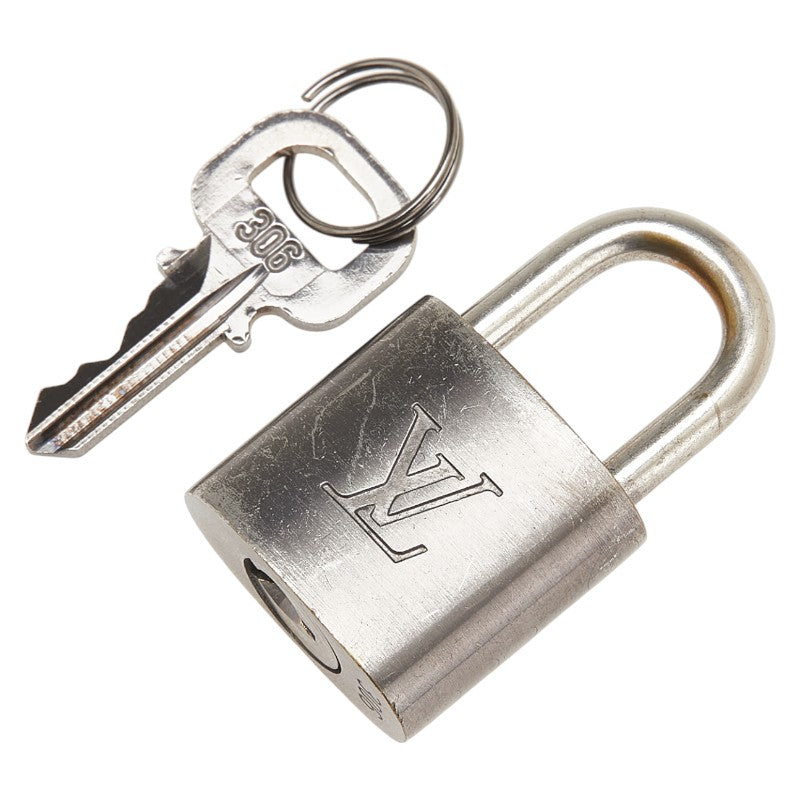 ルイ ヴィトン カデナ 南京錠 キー セット シルバー メタル レディース LOUIS VUITTON 【中古】