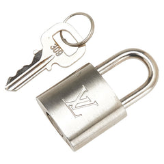 ルイ ヴィトン カデナ 南京錠 キー セット シルバー メタル レディース LOUIS VUITTON 【中古】