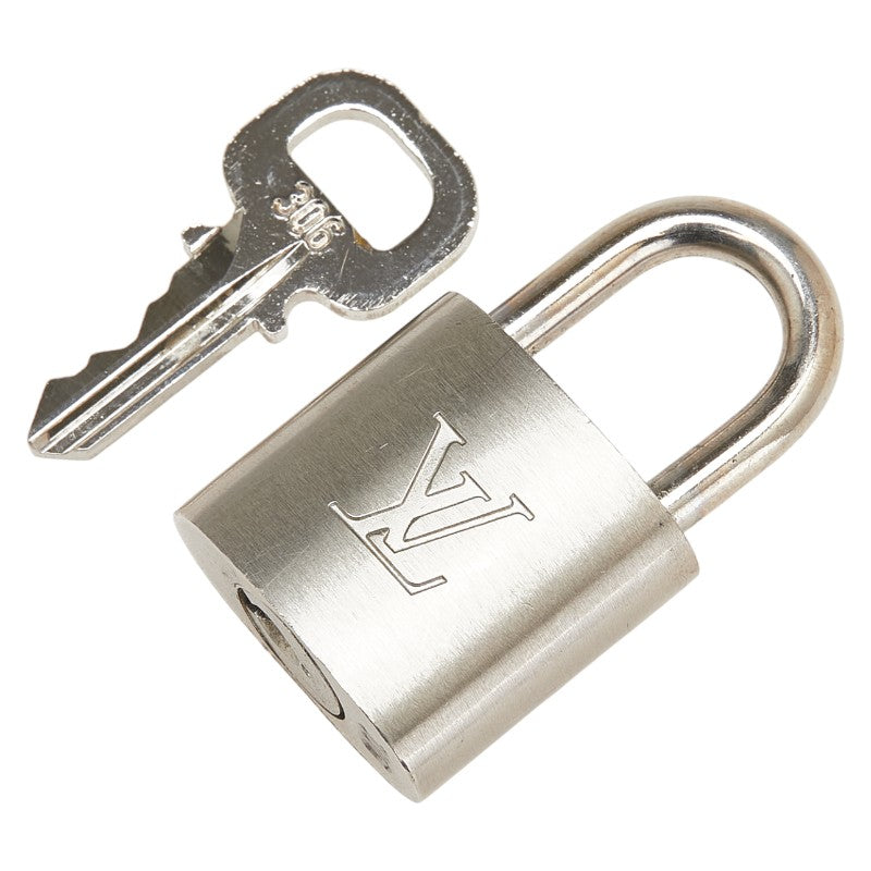 ルイ ヴィトン カデナ 南京錠 キー セット シルバー メタル レディース LOUIS VUITTON 【中古】