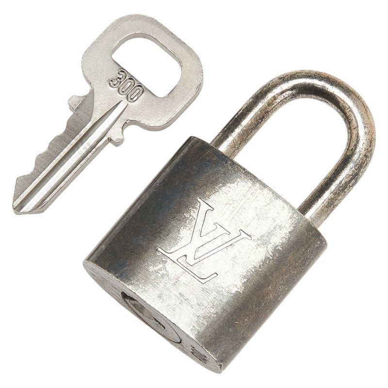 ルイ ヴィトン カデナ 南京錠 キー セット シルバー メタル レディース LOUIS VUITTON 【中古】