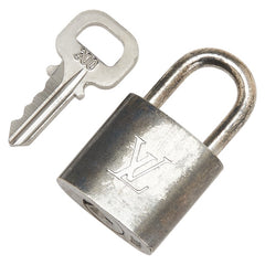 ルイ ヴィトン カデナ 南京錠 キー セット シルバー メタル レディース LOUIS VUITTON 【中古】