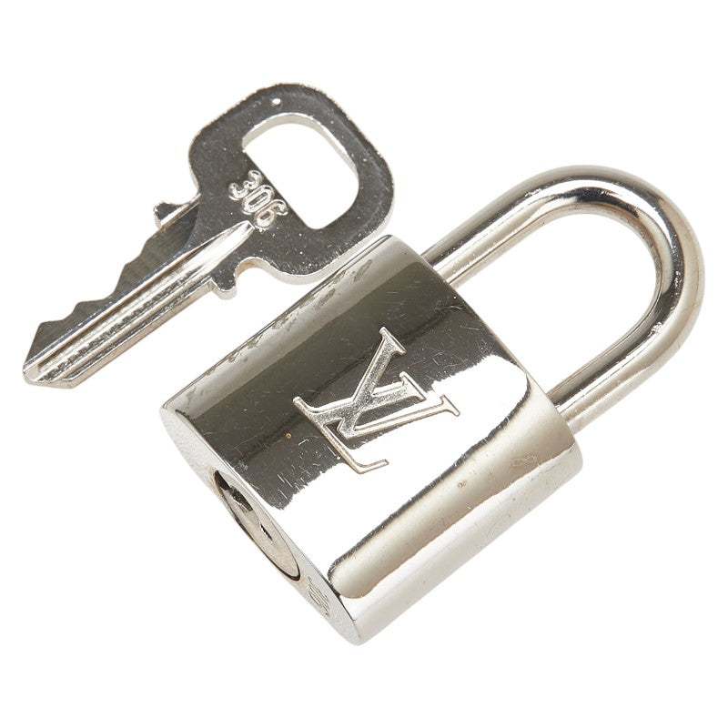 ルイ ヴィトン カデナ 南京錠 キー セット シルバー メタル レディース LOUIS VUITTON 【中古】