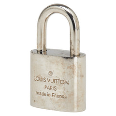 ルイ ヴィトン カデナ 南京錠 キー セット シルバー メタル レディース LOUIS VUITTON 【中古】