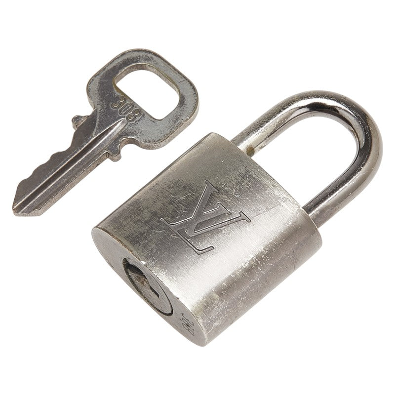 ルイ ヴィトン カデナ 南京錠 キー セット シルバー メタル レディース LOUIS VUITTON 【中古】