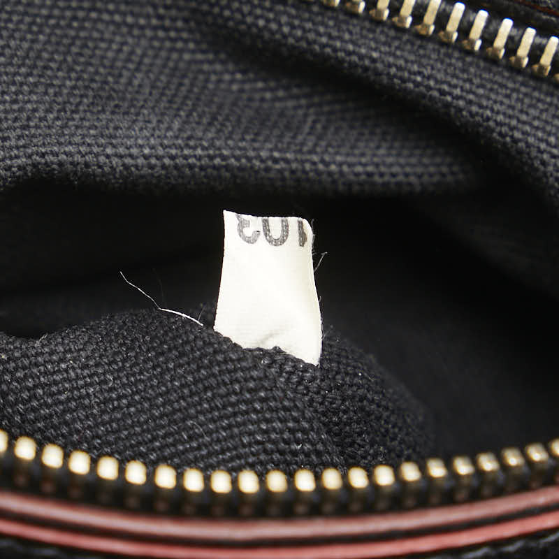 プラダ ハンドバッグ ショルダーバッグ 2WAY レッド ブラック レザー レディース PRADA 【中古】