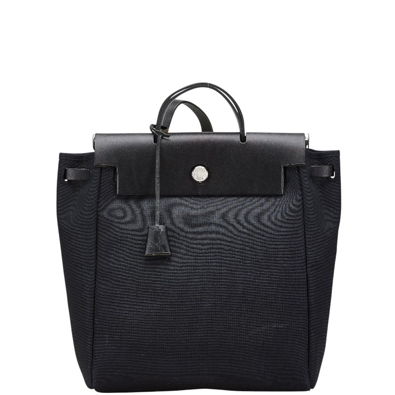 エルメス エールバッグ アドPM リュック バックパック トワルオフィシエ レザー レディース HERMES 【中古】