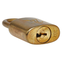 ルイ ヴィトン カデナ 南京錠 キー セット ゴールド メッキ レディース LOUIS VUITTON 【中古】