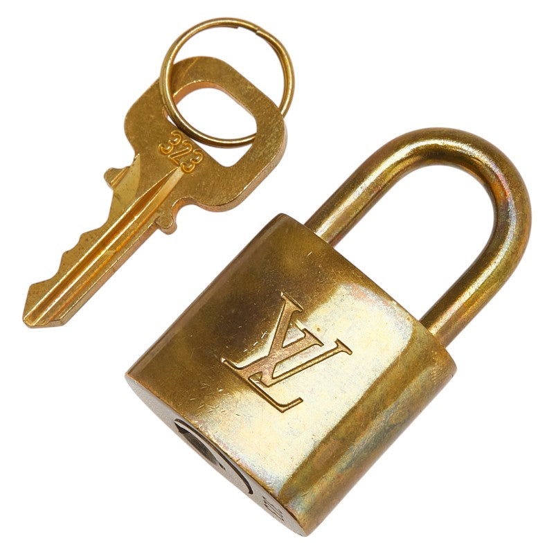 ルイ ヴィトン カデナ 南京錠 キー セット ゴールド メッキ レディース LOUIS VUITTON 【中古】