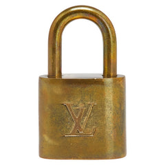 ルイ ヴィトン カデナ 南京錠 キー セット ゴールド メッキ レディース LOUIS VUITTON 【中古】