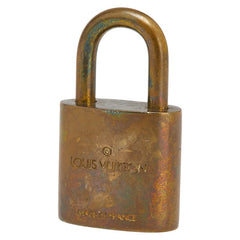 ルイ ヴィトン カデナ 南京錠 キー セット ゴールド メッキ レディース LOUIS VUITTON 【中古】