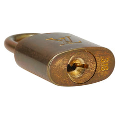 ルイ ヴィトン カデナ 南京錠 キー セット ゴールド メッキ レディース LOUIS VUITTON 【中古】