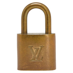 ルイ ヴィトン カデナ 南京錠 キー セット ゴールド メッキ レディース LOUIS VUITTON 【中古】