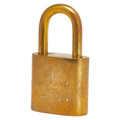 ルイ ヴィトン カデナ 南京錠 キー セット ゴールド メッキ レディース LOUIS VUITTON 【中古】