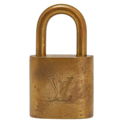 ルイ ヴィトン カデナ 南京錠 キー セット ゴールド メッキ レディース LOUIS VUITTON 【中古】