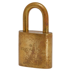 ルイ ヴィトン カデナ 南京錠 キー セット ゴールド メッキ レディース LOUIS VUITTON 【中古】