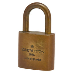 ルイ ヴィトン カデナ 南京錠 キー セット ゴールド メッキ レディース LOUIS VUITTON 【中古】