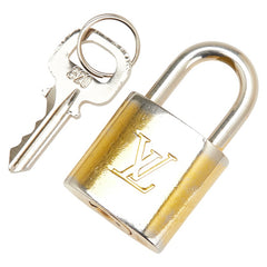 ルイ ヴィトン カデナ 南京錠 キー セット ゴールド メッキ レディース LOUIS VUITTON 【中古】