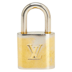 ルイ ヴィトン カデナ 南京錠 キー セット ゴールド メッキ レディース LOUIS VUITTON 【中古】