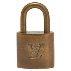 ルイ ヴィトン カデナ 南京錠 キー セット ゴールド メッキ レディース LOUIS VUITTON 【中古】