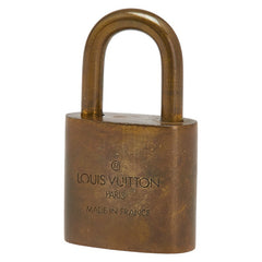 ルイ ヴィトン カデナ 南京錠 キー セット ゴールド メッキ レディース LOUIS VUITTON 【中古】