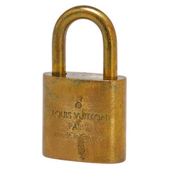 ルイ ヴィトン カデナ 南京錠 キー セット ゴールド メッキ レディース LOUIS VUITTON 【中古】