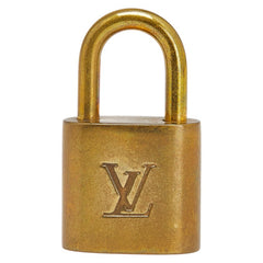 ルイ ヴィトン カデナ 南京錠 キー セット ゴールド メッキ レディース LOUIS VUITTON 【中古】