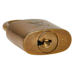 ルイ ヴィトン カデナ 南京錠 キー セット ゴールド メッキ レディース LOUIS VUITTON 【中古】