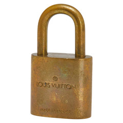 ルイ ヴィトン カデナ 南京錠 キー セット ゴールド メッキ レディース LOUIS VUITTON 【中古】