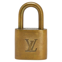 ルイ ヴィトン カデナ 南京錠 キー セット ゴールド メッキ レディース LOUIS VUITTON 【中古】