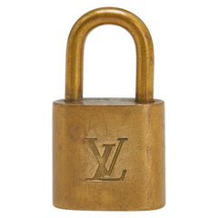 ルイ ヴィトン カデナ 南京錠 キー セット ゴールド メッキ レディース LOUIS VUITTON 【中古】