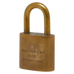 ルイ ヴィトン カデナ 南京錠 キー セット ゴールド メッキ レディース LOUIS VUITTON 【中古】