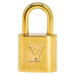 ルイ ヴィトン カデナ 南京錠 キー セット ゴールド メッキ レディース LOUIS VUITTON 【中古】