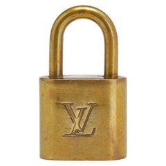 ルイ ヴィトン カデナ 南京錠 キー セット ゴールド メッキ レディース LOUIS VUITTON 【中古】