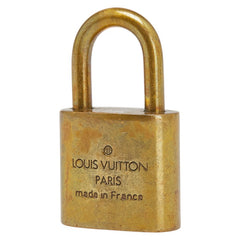 ルイ ヴィトン カデナ 南京錠 キー セット ゴールド メッキ レディース LOUIS VUITTON 【中古】