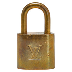 ルイ ヴィトン カデナ 南京錠 キー セット ゴールド メッキ レディース LOUIS VUITTON 【中古】