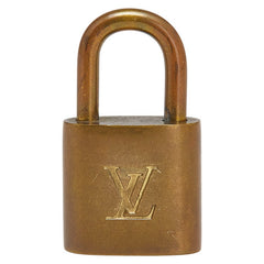 ルイ ヴィトン カデナ 南京錠 キー セット ゴールド メッキ レディース LOUIS VUITTON 【中古】