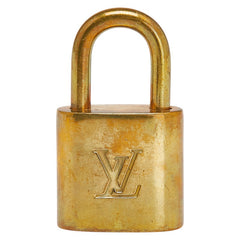 ルイ ヴィトン カデナ 南京錠 キー セット ゴールド メッキ レディース LOUIS VUITTON 【中古】