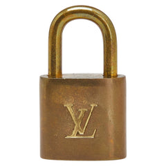 ルイ ヴィトン カデナ 南京錠 キー セット ゴールド メッキ レディース LOUIS VUITTON 【中古】