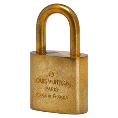 ルイ ヴィトン カデナ 南京錠 キー セット ゴールド メッキ レディース LOUIS VUITTON 【中古】