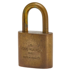 ルイ ヴィトン カデナ 南京錠 キー セット ゴールド メッキ レディース LOUIS VUITTON 【中古】