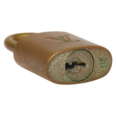 ルイ ヴィトン カデナ 南京錠 キー セット ゴールド メッキ レディース LOUIS VUITTON 【中古】