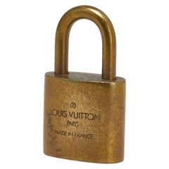 ルイ ヴィトン カデナ 南京錠 キー セット ゴールド メッキ レディース LOUIS VUITTON 【中古】