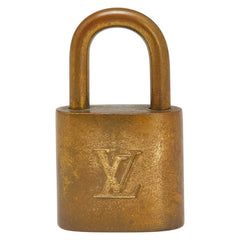 ルイ ヴィトン カデナ 南京錠 キー セット ゴールド メッキ レディース LOUIS VUITTON 【中古】