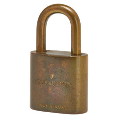 ルイ ヴィトン カデナ 南京錠 キー セット ゴールド メッキ レディース LOUIS VUITTON 【中古】