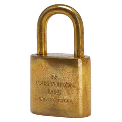 ルイ ヴィトン カデナ 南京錠 キー セット ゴールド メッキ レディース LOUIS VUITTON 【中古】